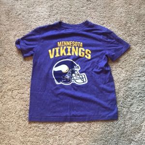 NFL MN Vikings T shirt boys M